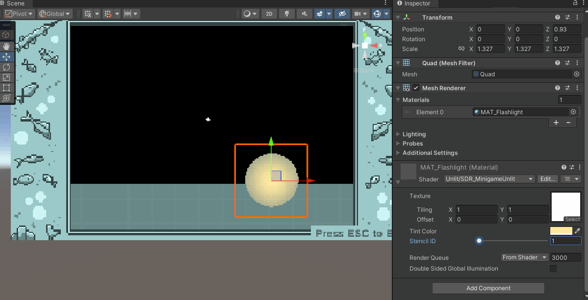 Here I am changing the light texture’s ID value from 1 to 0