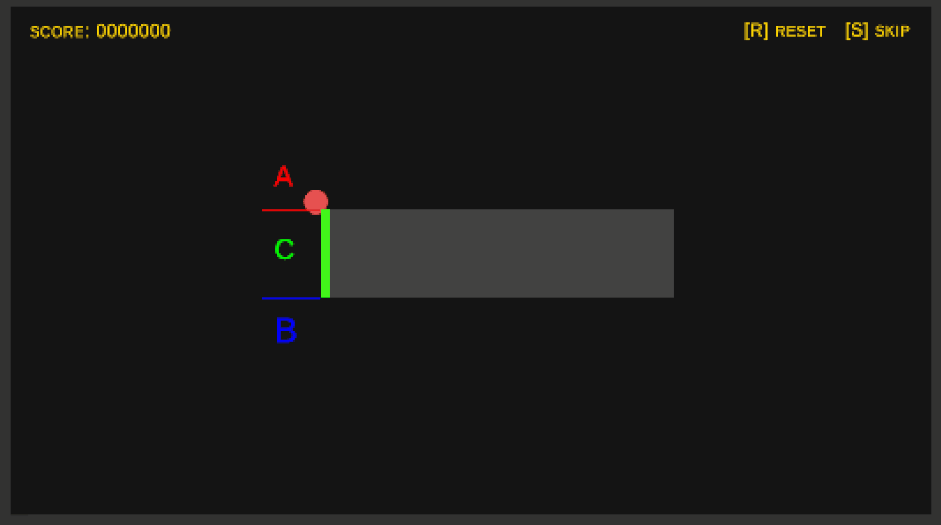 regions A B and C are all relative to the closest edge