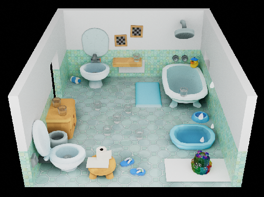 TRIVIA: how many water glasses are in this scene?